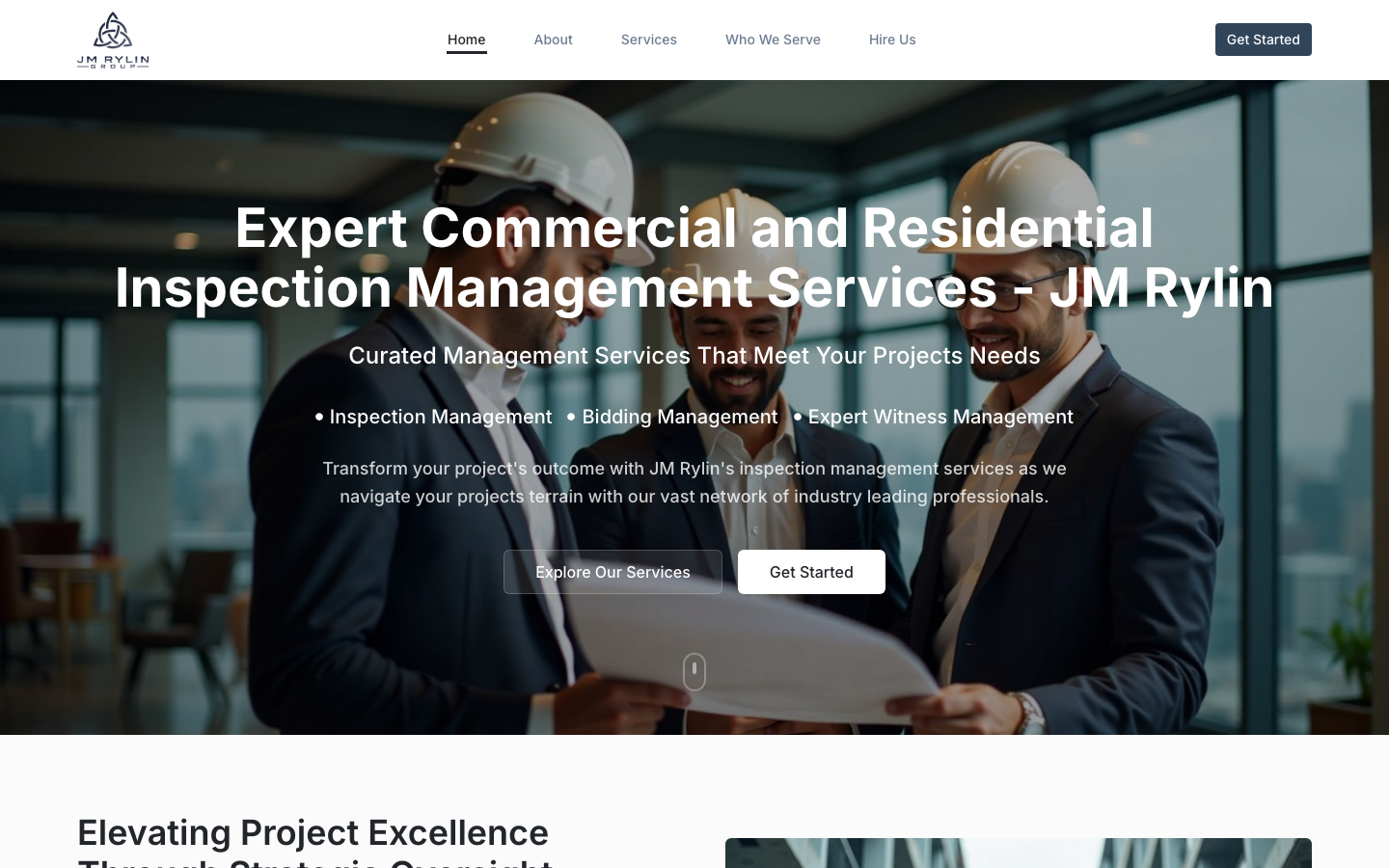 jmrylin.com homepage screenshot