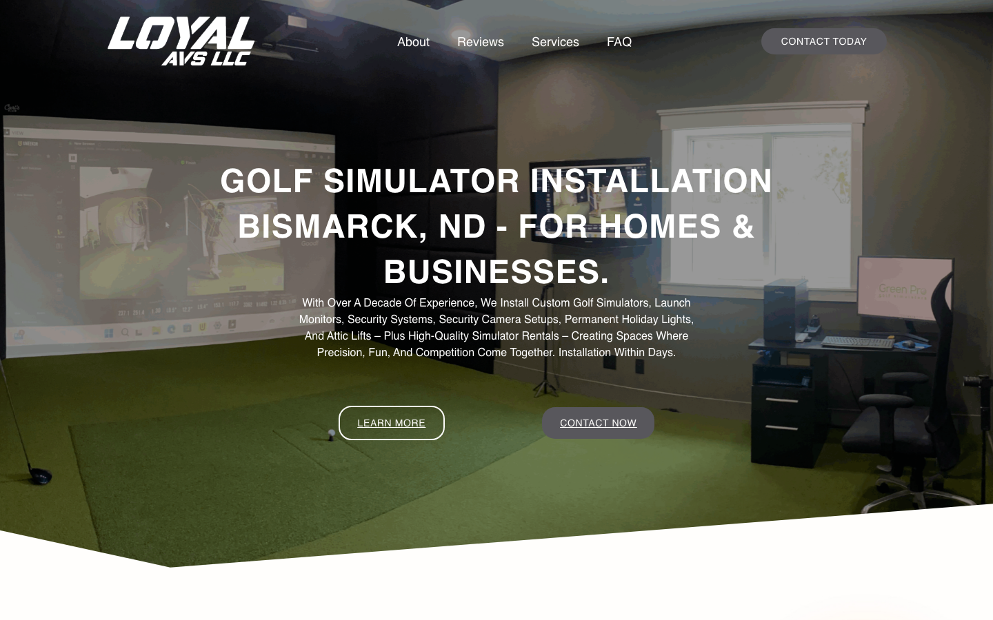 loyalavs.com homepage screenshot