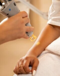 Hair Laser Removal Clinic Marketing treatment at a modern clinic