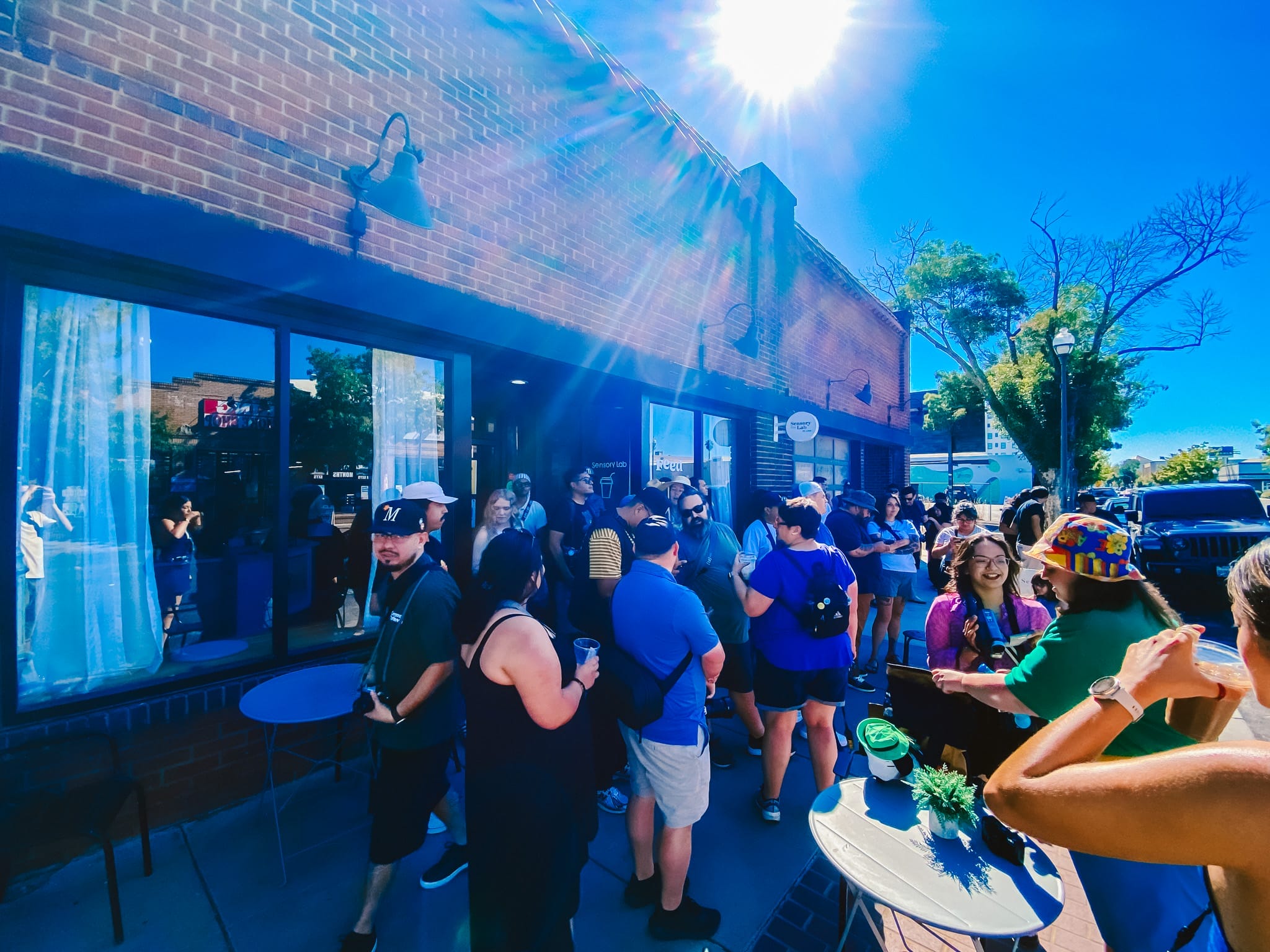 Diverse group participating in a community-driven event, showcasing engagement